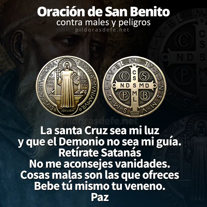 Oraci N A San Benito Para Alejar La Influencia Del Mal Y Peligros