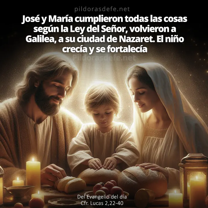 Evangelio de hoy (Lucas 2,22-40): María y José cumplieron con todo lo de la Ley del Señor