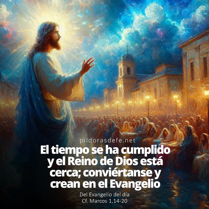 Evangelio de hoy (Marcos 1,14-20): Conviértanse y crean en el Evangelio