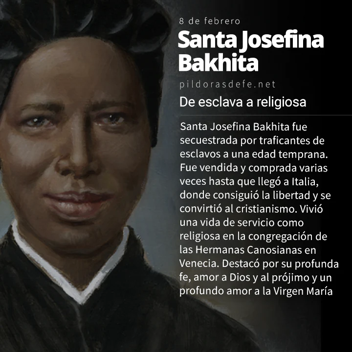 Biografía de Santa Josefina Bakhita, de esclava a religiosa