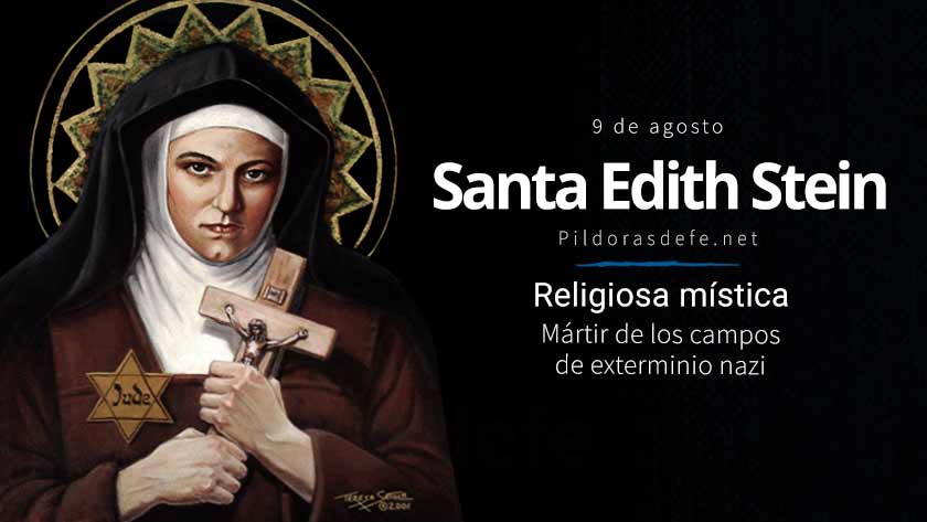 Santa Edith Stein, Benedicta de la Cruz