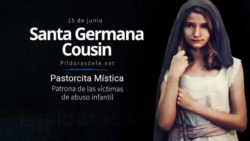 Santa Germana Cousin, pastorcita mística