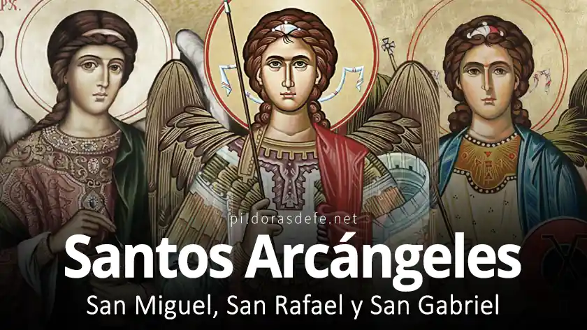 Santos Arcángeles San Miguel, San Rafael y San Gabriel: Fiesta