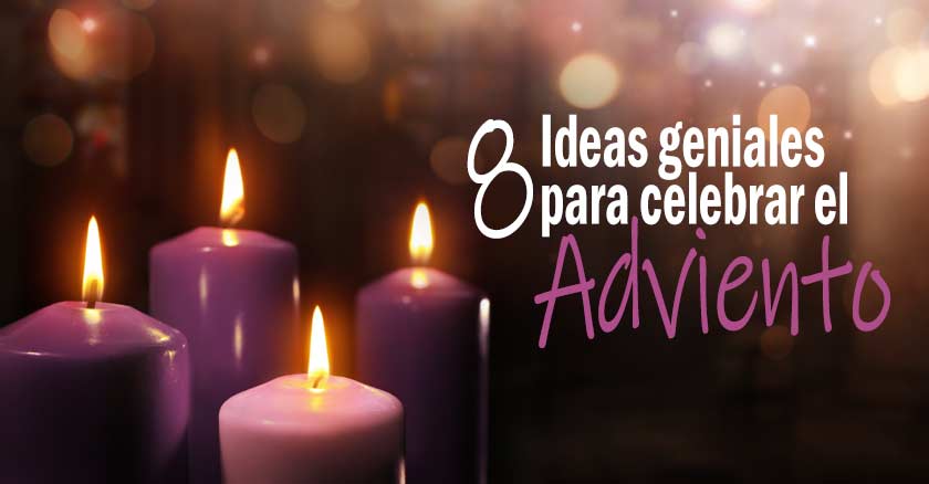 adviento velas moradas encendidas ideas celebrar el adviento