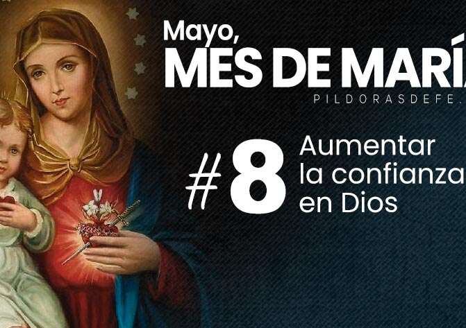 Mayo, mes de María. Día 8: Tener una mayor confianza en Dios