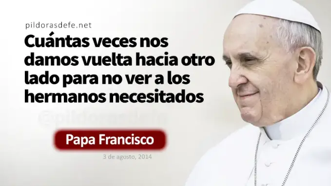 Comieron hasta saciarse y sobraron Papa Francisco Marcos    Cita Biblica   