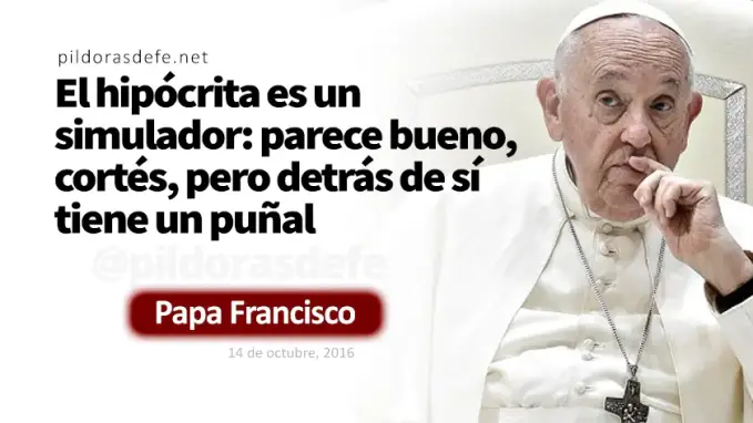 Cuidense levadura fariseos Papa Francisco Marcos    Cita Biblica   