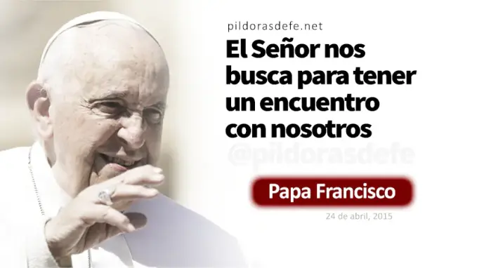 Espiritu inmundo sal de ese hombre Papa Francisco Marcos    Cita Biblica   