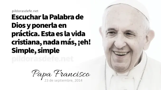 Evangelio de hoy Martes Marcos    Lecturas del dia Reflexion del Papa Francisco  enero 