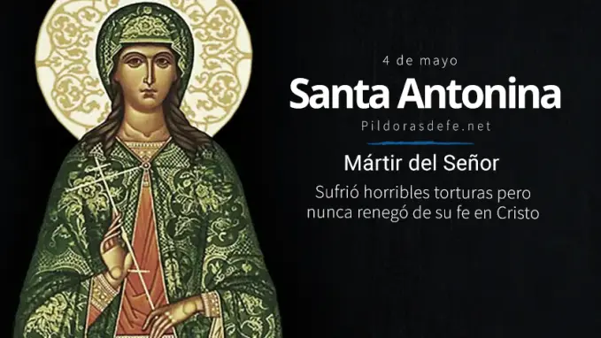 Santa Antonina de Nicea Joven martir