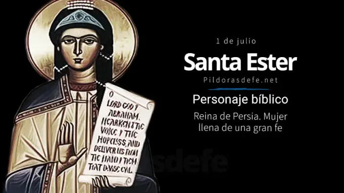 Santa Ester Reina de Persia