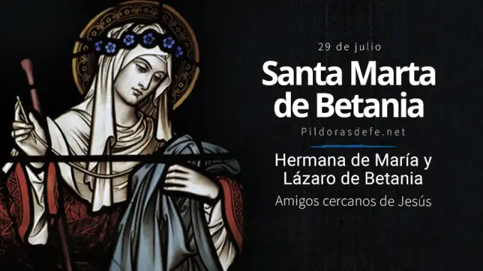 Santa Marta Maria Lazaro de Betania