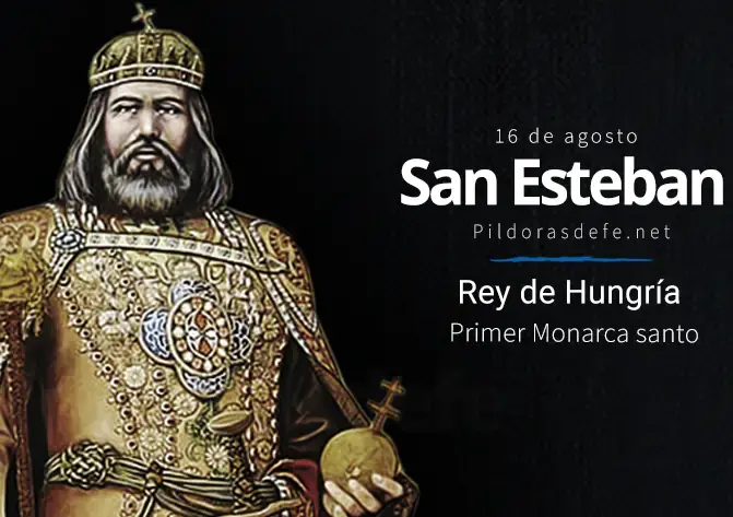 San Esteban de Hungría, Rey: Primer monarca santo