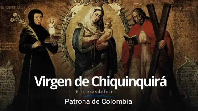 Virgen de Chiquinquira Nuestra Senora del Rosario