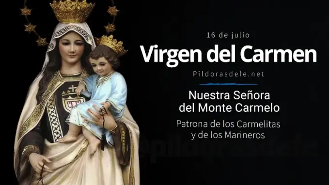 Virgen del Carmen Senora del Escapulario