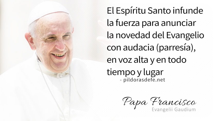 evangelio de hoy domingo  mayo  lecturas del dia reflexion papa francisco pentecostes