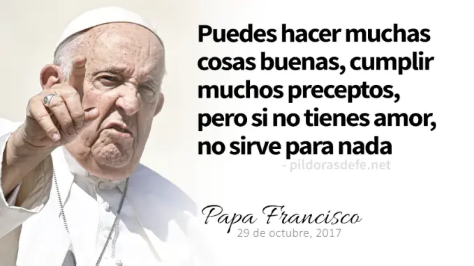 evangelio de hoy domingo  octubre  lecturas del dia reflexion del papa francisco