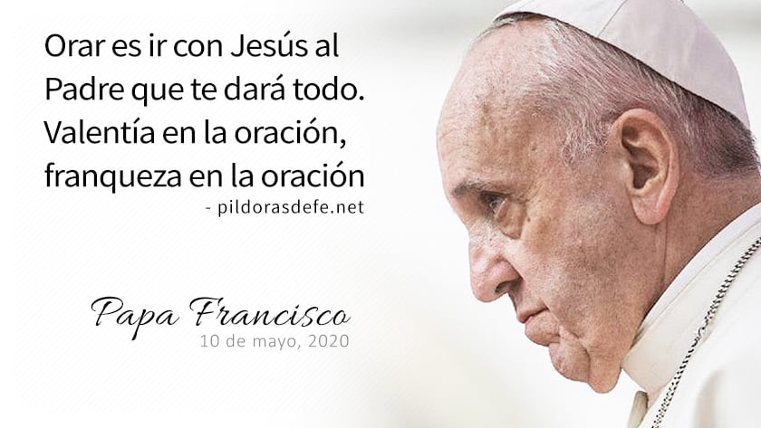 evangelio de hoy domingo  mayo  lecturas del dia reflexion papa francisco