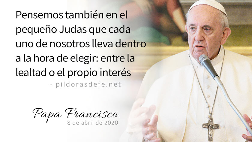 evangelio de hoy miercoles  abril  lecturas del dia reflexion papa francisco