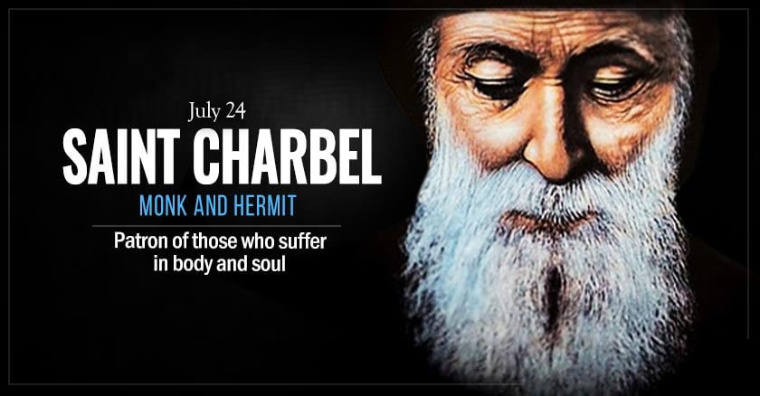 saint charbel monk july 