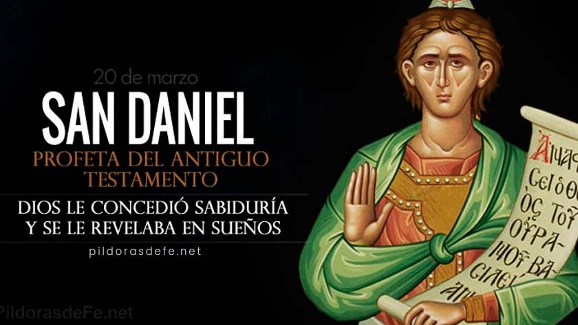 San Daniel. Joven profeta del Antiguo Testamento
