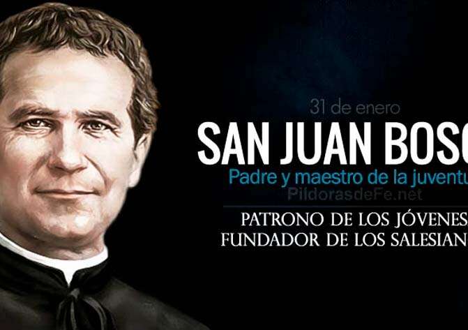 San Juan Bosco. Padre de la juventud. Patrono de los jóvenes