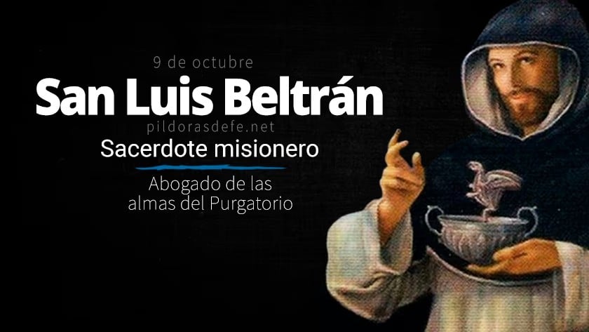 san luis beltran abogado de las almas del purgatorio