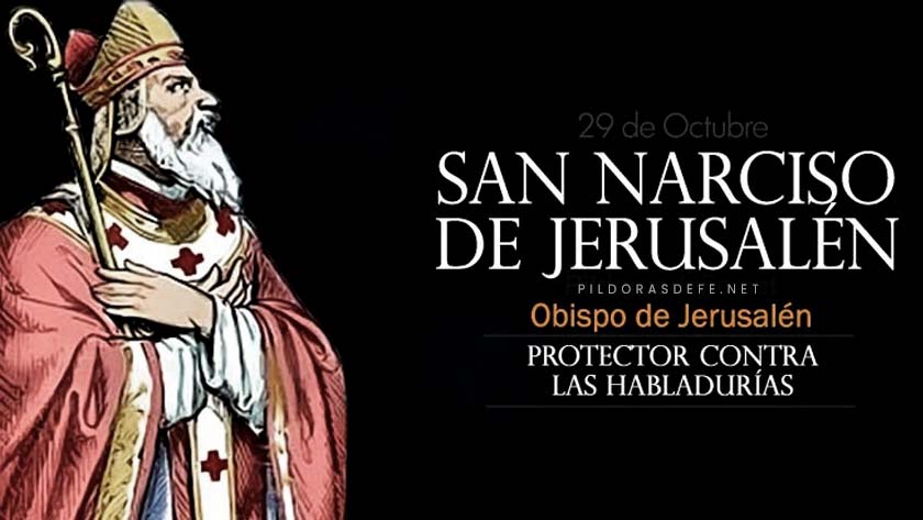 San Narciso De Jerusalén Protector Contra Las Habladurías 2663