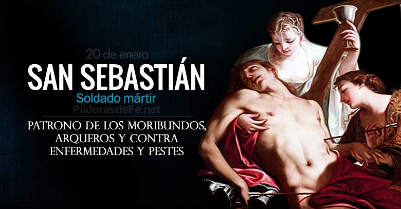 san sebastian soldado martir patrono de los moribundos contra enfermedades y pestes