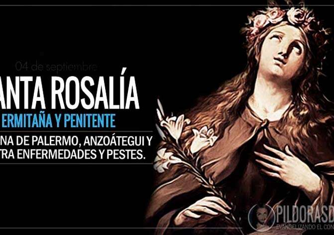 Santa Rosal a. Ermita a penitente. Patrona contra las enfermedades