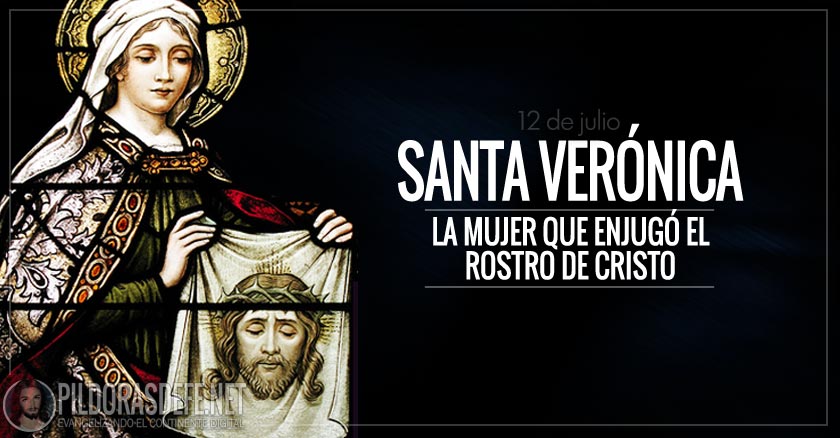 santa veronica la mujer que enjugo el rostro de cristo durante su pasion