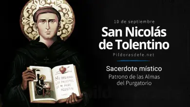 San Nicolás de Tolentino, Patrono de las almas del Purgatorio