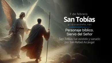 San Tobías, Siervo del Señor sanado por San Rafael Arcángel