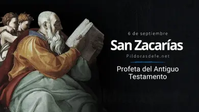 San Zacarías, Profeta y Santo del Antiguo Testamento