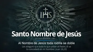 Día del Santísimo Nombre de Jesús. El Nombre sobre todo nombre