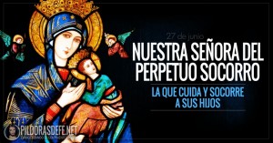 Nuestra Señora Del Perpetuo Socorro. La Que Cuida Y Socorre A Sus Hijos