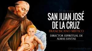 San Juan José de la Cruz. Religioso Místico. Biografía y obras