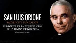 San Luis Orione. Fundador de la Obra de la Divina Providencia