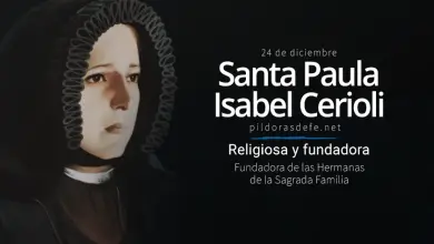 Santa Paula Isabel: Fundadora las Hermanas de la Sagrada Familia