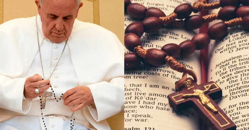 pope francisco add new invocations litany loreto holy rosary