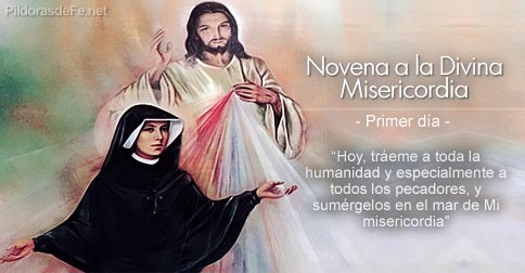 Día 1: Novena a la Divina Misericordia. Por la conversión ...