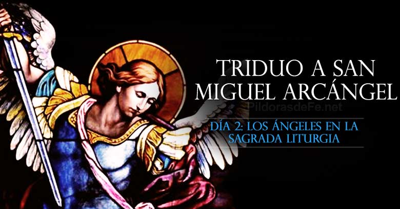 san miguel arcangel triduo oracion dia  angeles sagrada liturgia