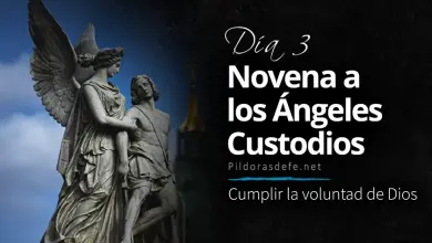 Novena a los Angeles Custodios Angeles de la Guarda Dia 