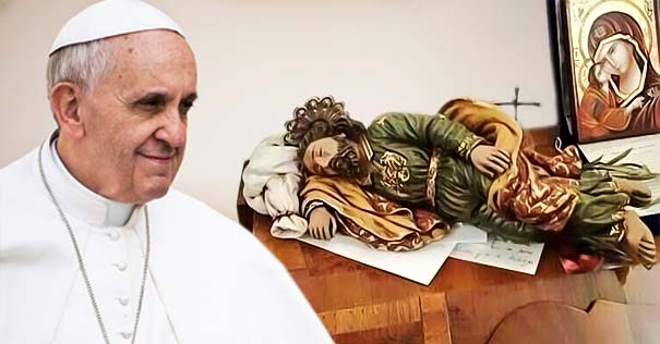 papa francisco devocion san jose dormido